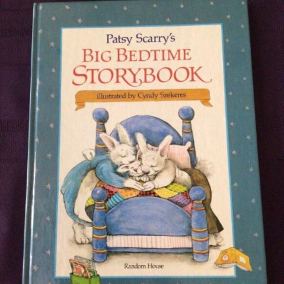Patsy Scarry's Big Bedtime Storybook Hardcover Patricia M. Scarry 1980 - Picture 1 of 8